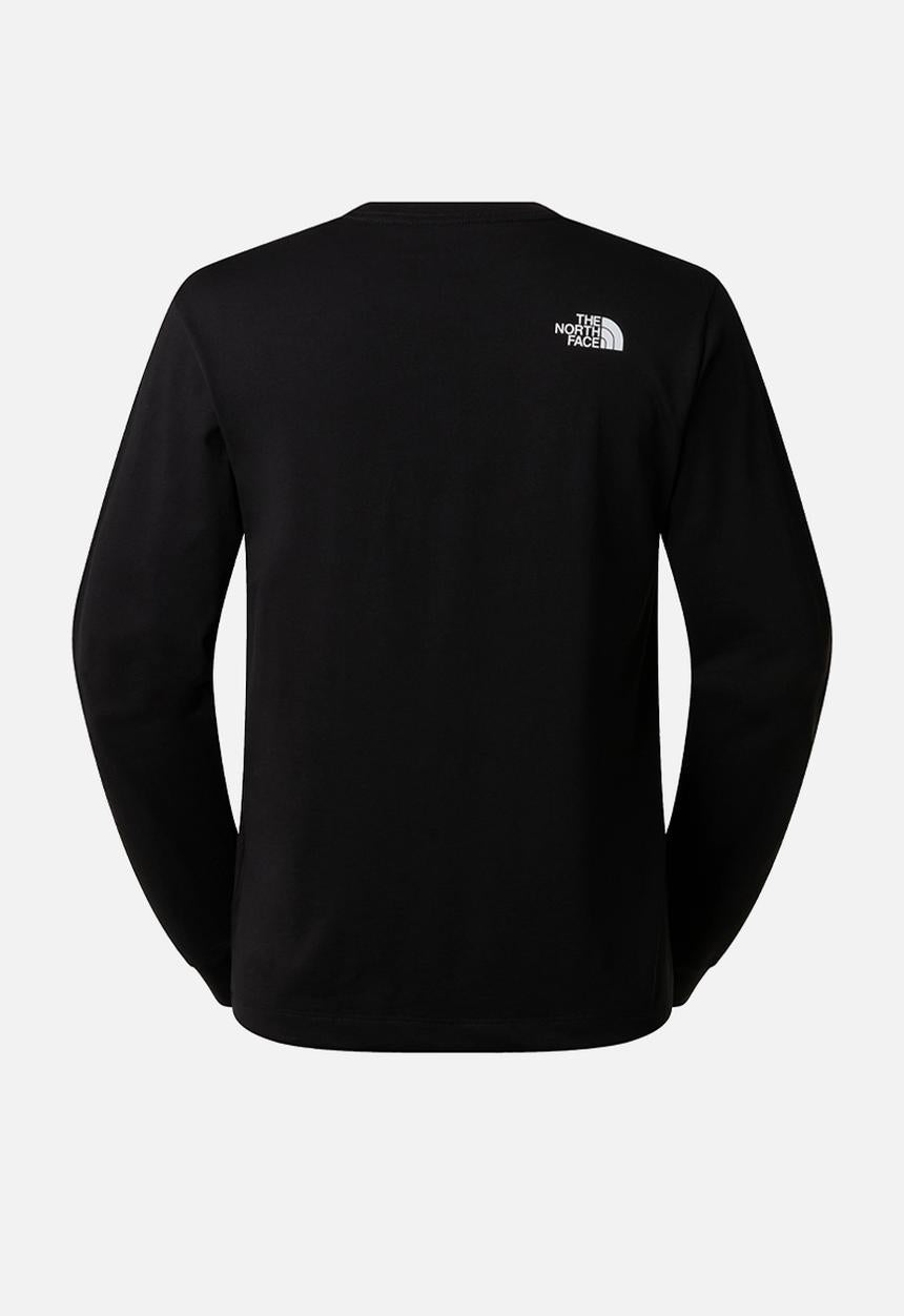 The North Face Half Dome Regular Ls Tee Black