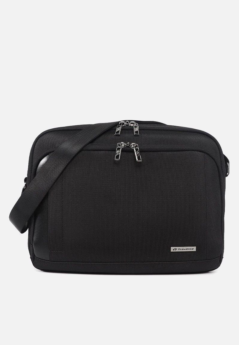Travelite Business Series Courier Bag In Black