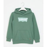 Levis French Terry Batwing Pullover In Forest