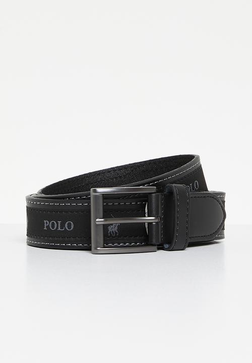 Polo Mens Alessandro Black Belt
