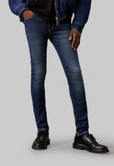 Calvin Klein Super Skinny Jeans In Denim Dark