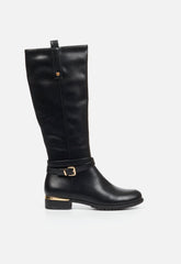 Miss Black Ladies Hadar 27 Boots In Black