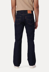 Levis Mens 517 Bootcut Za Its All Fun Rinsed In Dark Blue