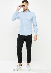 Replay M4028 80279A Shirt  905 Blue