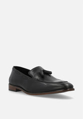 Hush Puppies Mens Idris Leather Shoes Black