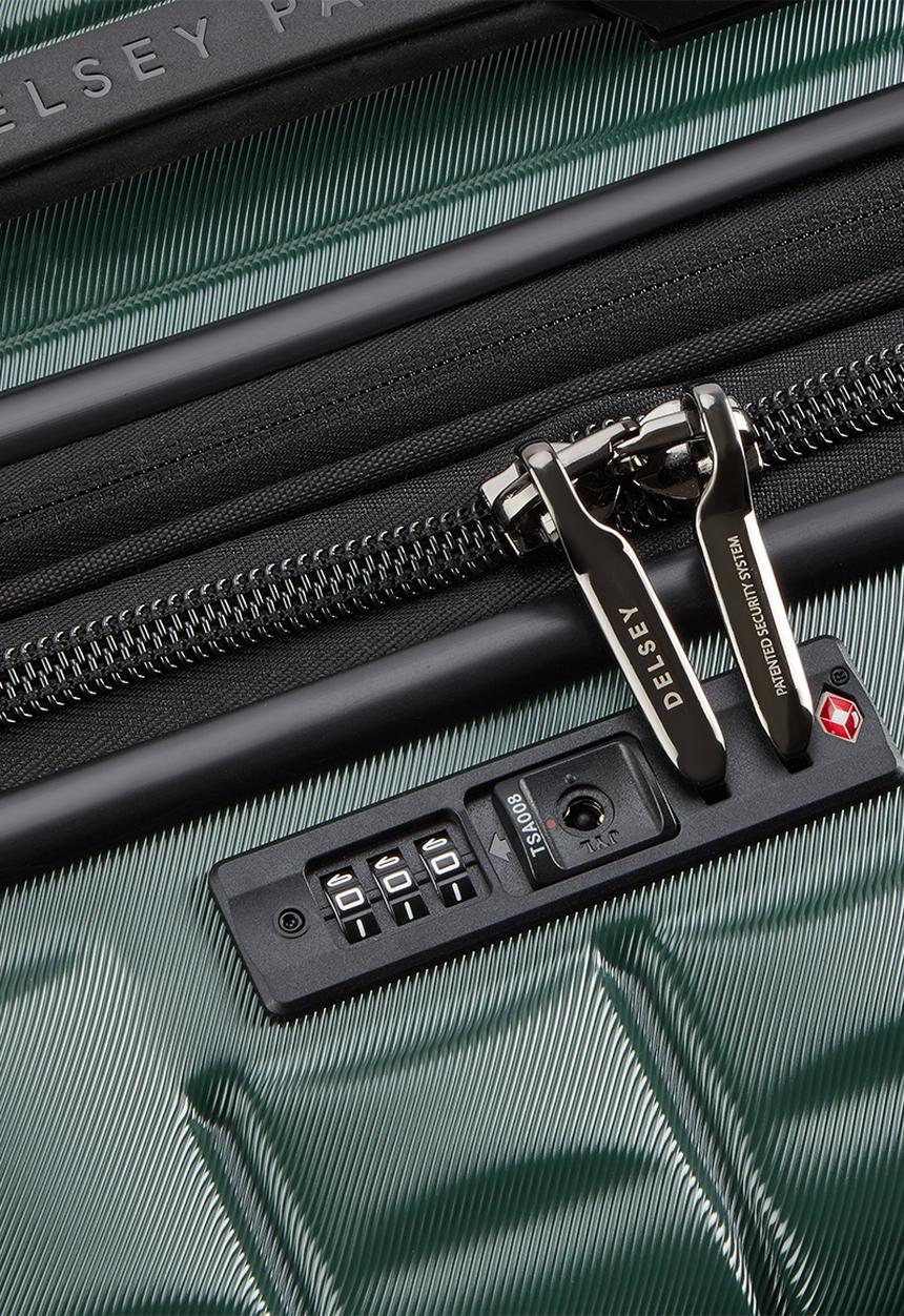 Delsey Paris Longitude Trolley Case In Green