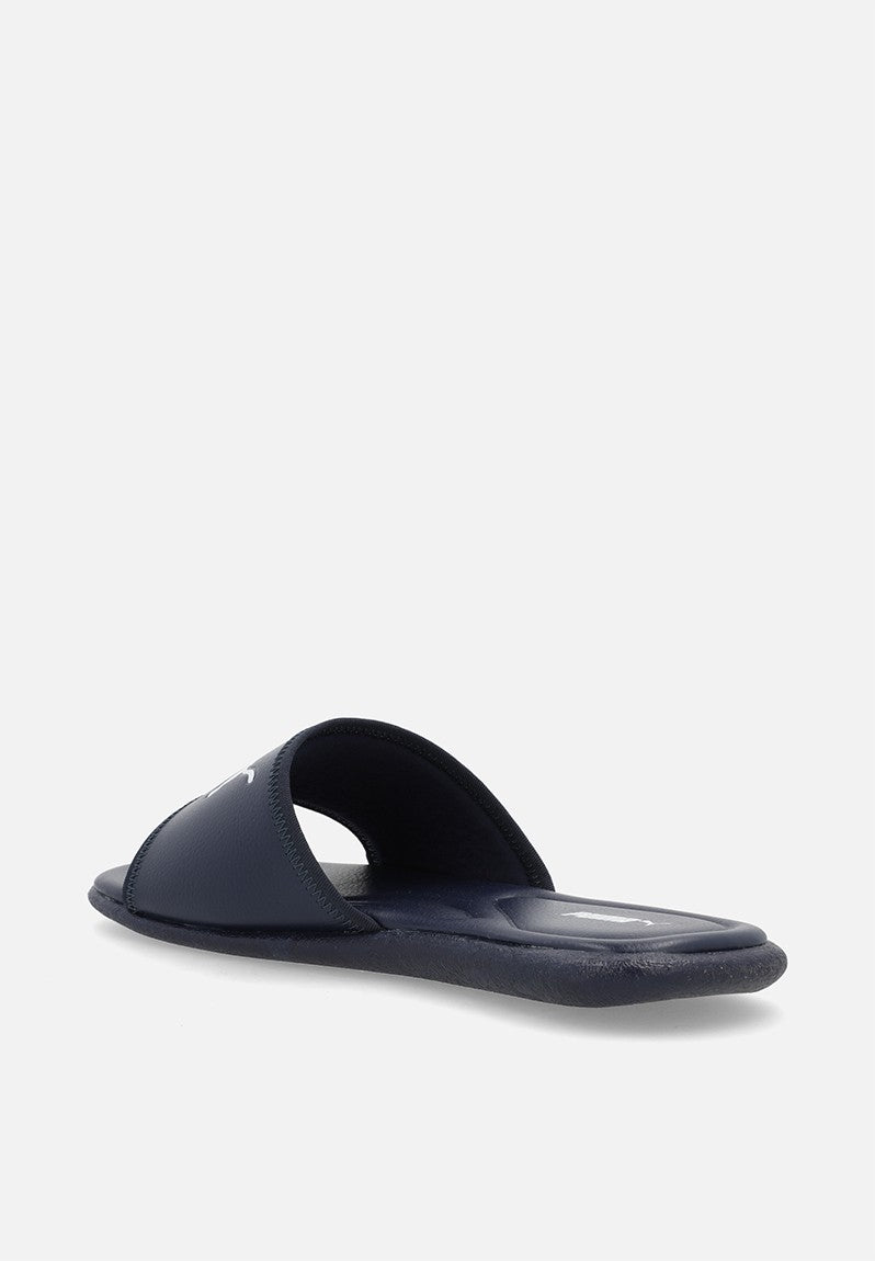 Puma Mens Sporty Slides In Navy