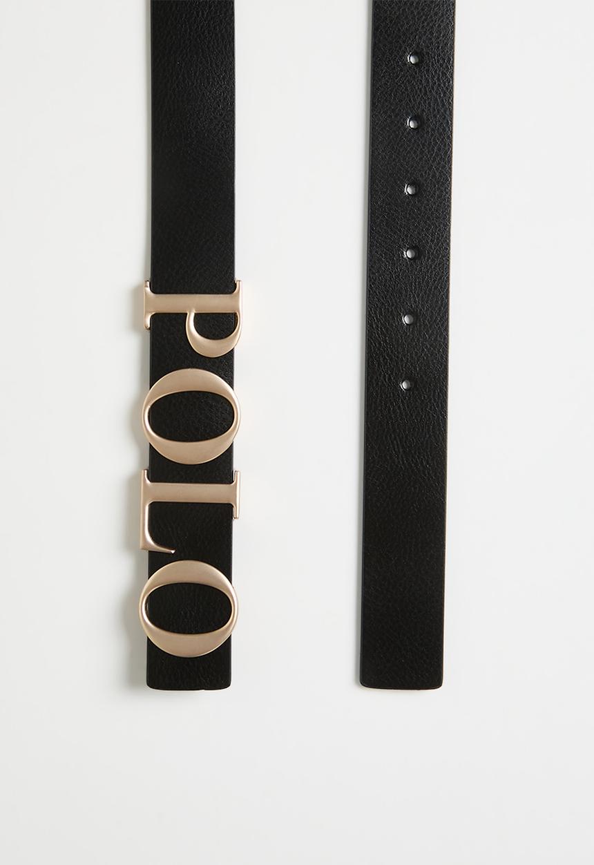 Polo Womens Alex Belt In Black