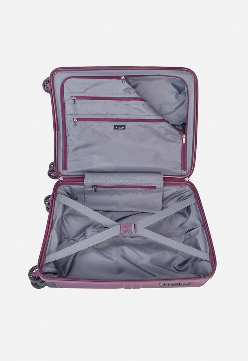 Cellini Guardlite Trolley Case Mauve