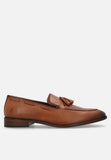 Hush Puppies Mens Idris Leather Shoes In Tan