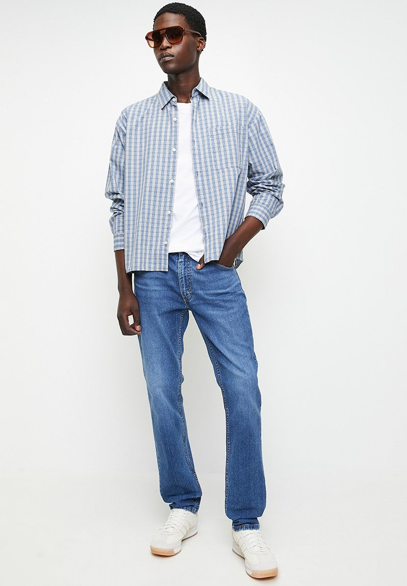 Levis Mens Wanna Go Back Jeans Slim Jeans In Blue
