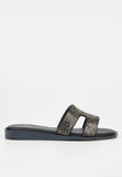 Butterfly Feet Ladies Jacey 1 Black Sandals