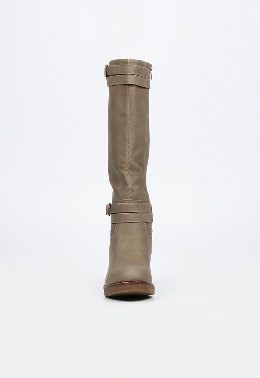 Butterfly Feet Ladies Conway 3 Boots Taupe