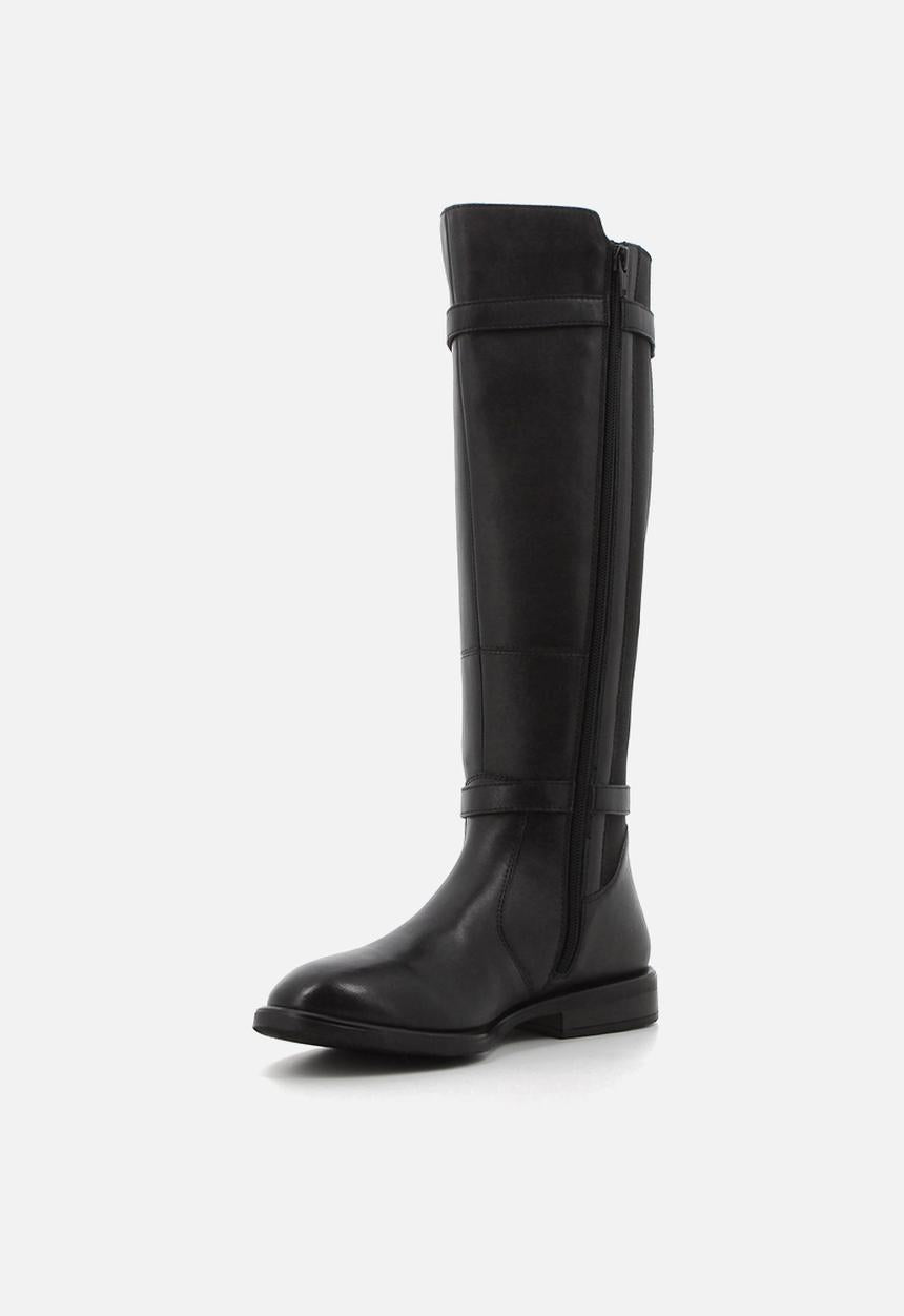 Hush Puppies Womens Victoria Long Boots Black
