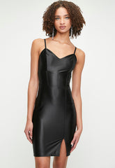 Sissy Boy Womens Bodycon Dress With Cage Detailing In Black