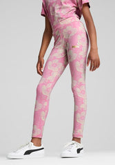 Puma 68177048 Kids Ess+ Class Act Aop Leggins Mauve