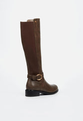 Butterfly Feet Ladies Huda 21 Boots Chocolate
