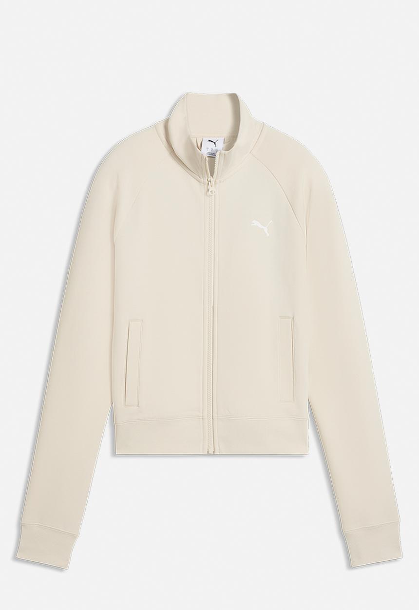 Puma Womens Ess Slim Track Jacket Dk Alpine Snow