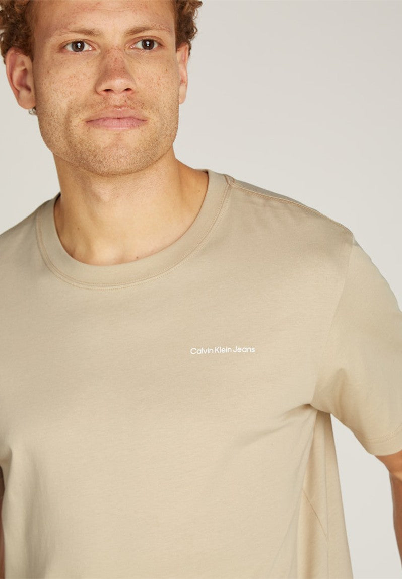 Calvin Klein J325679 Ck Multibox Tee  Khaki