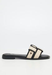 Butterfly Feet Ladies Dorey 1 Black Sandals