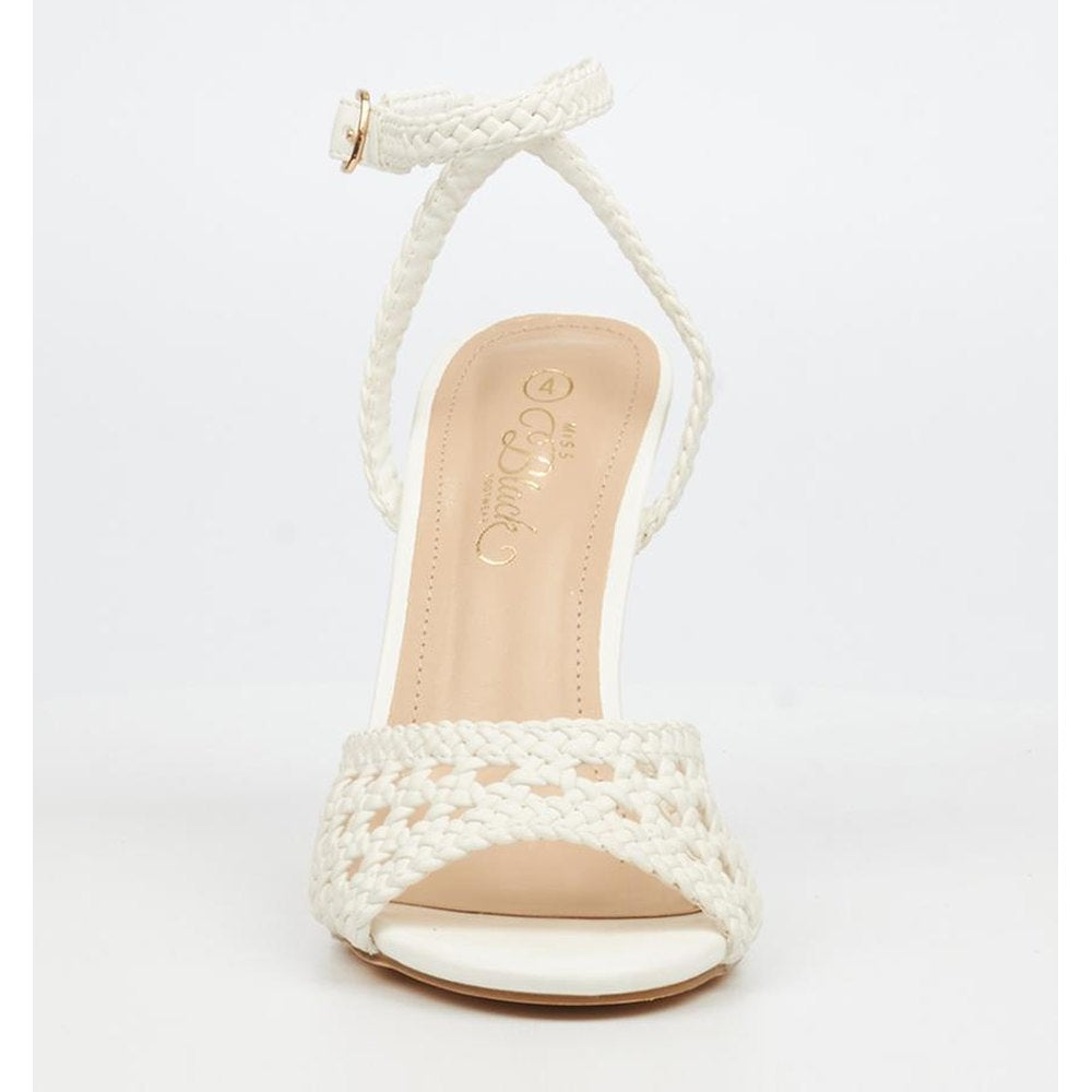 Miss Black Ladies Jazz 52 Heels In White