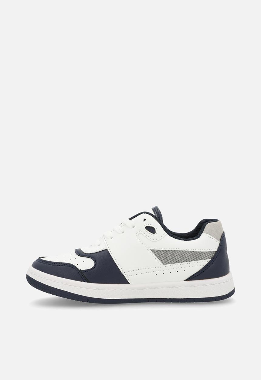 Polo Boys Block Court Sneaker In White