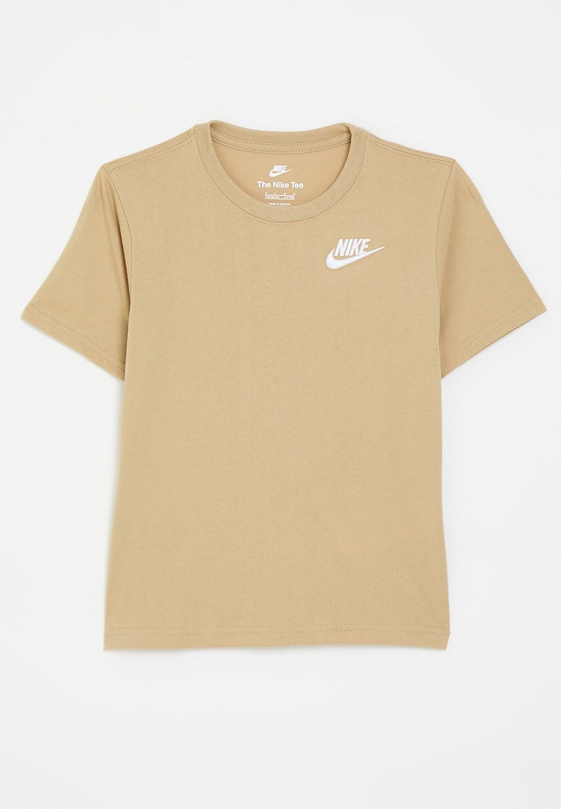 Nike Embroid Futura T-shirt In Hemp