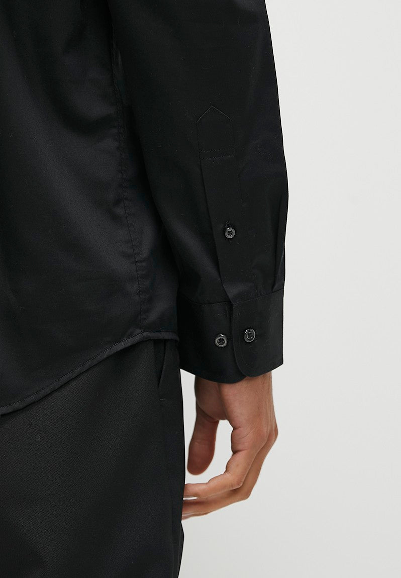 Polo Mens Custom Fit Greig Shirt In Black