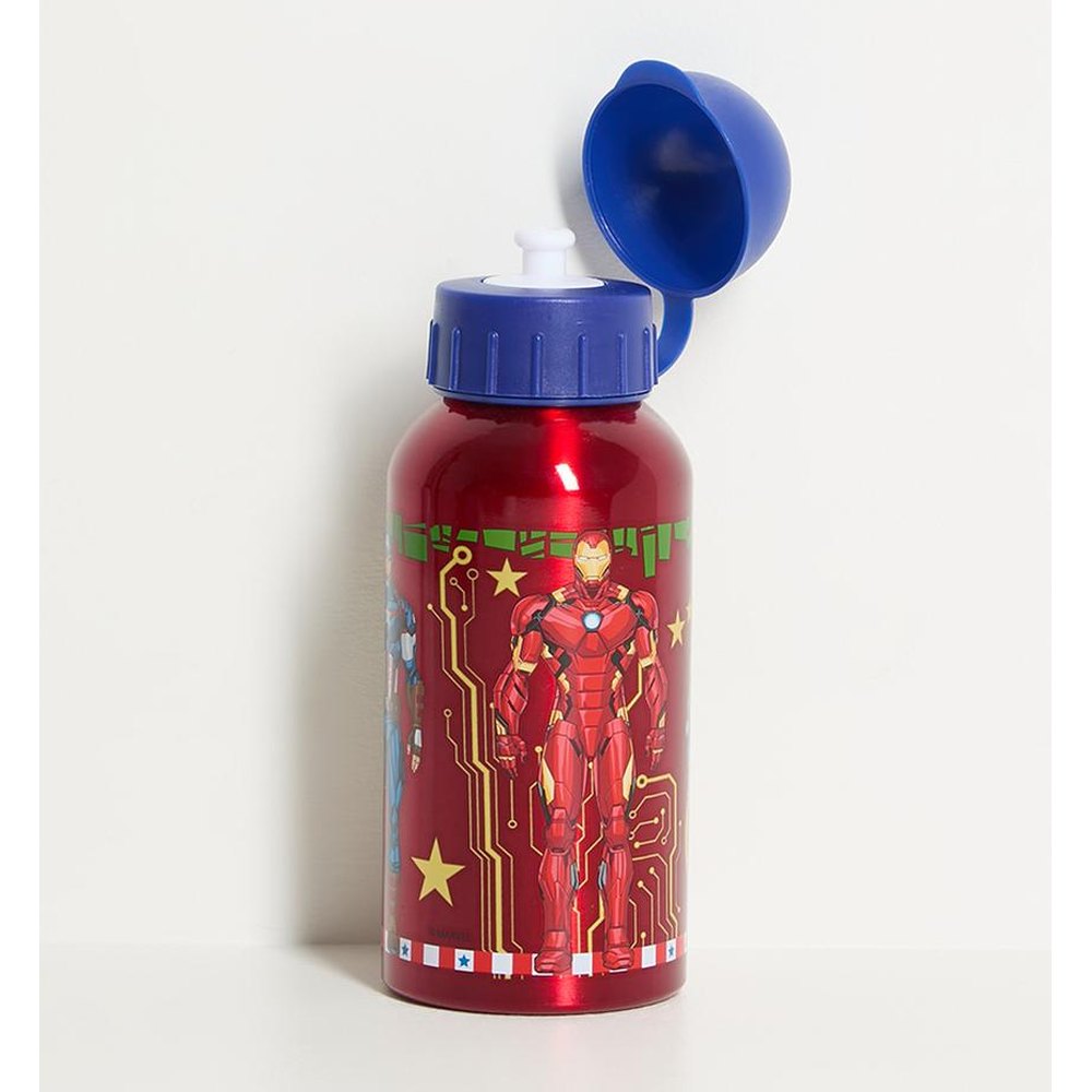 Avengers Aluminium Bottle In Red