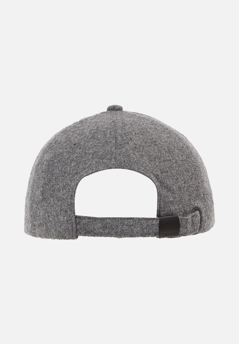Calvin Klein Acc Wool Bb Cap Dark Grey