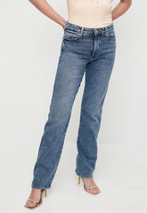 Guess Womens High Rise Jeans In Medium Wash