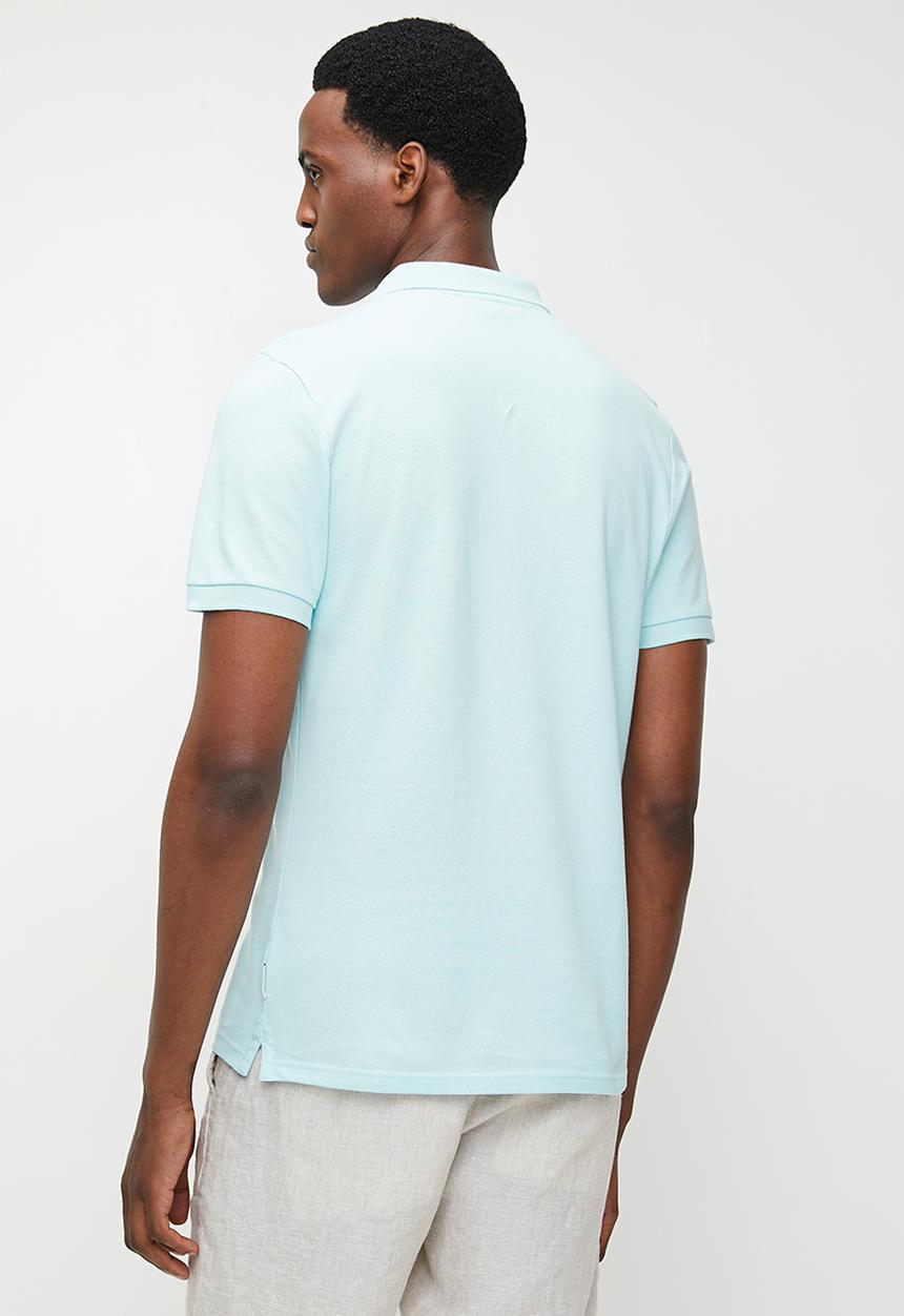 Ben Shermen Ben Polo Short Sleeve In Summit