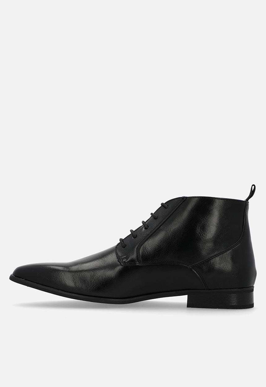 Pierre Cardin Mens Zechariah Shoes In Black
