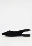 Butterfly Feet Ladies Frida 2 Flat Shoes In Black