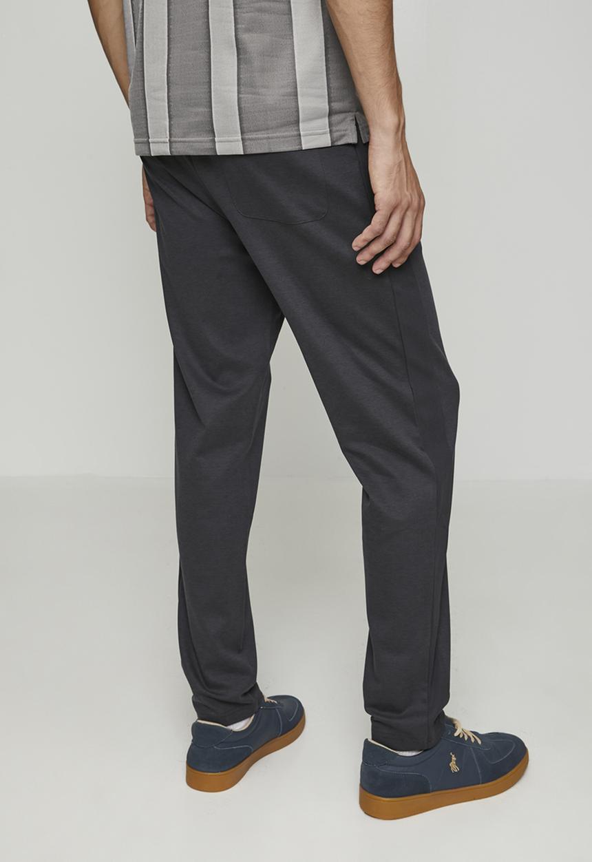 Polo Mens Sport Ribbed Jogger In Charcoal