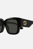 Gucci Womens Sunglases In Black Havana