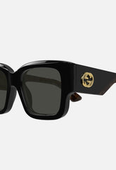 Gucci Womens Sunglases In Black Havana
