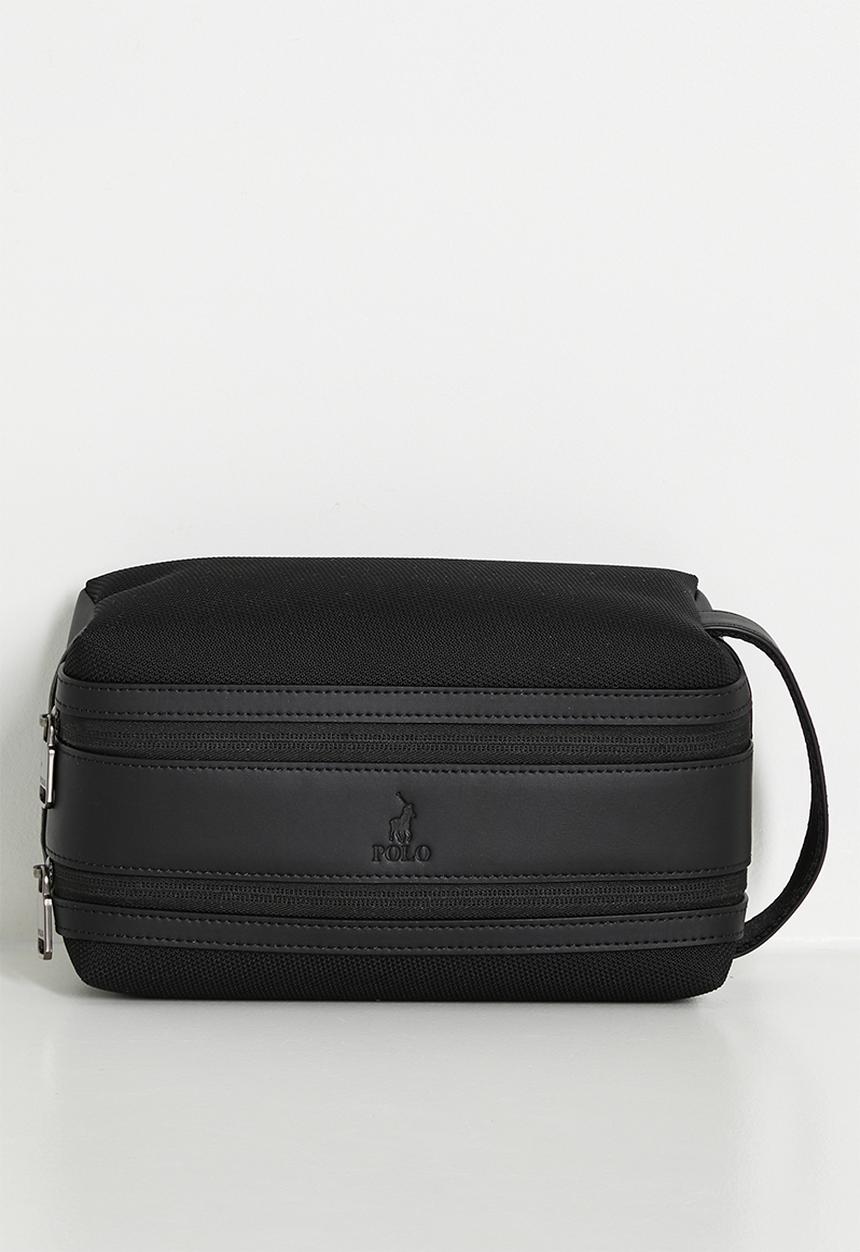 Polo Boston Toiletry Bag In Black