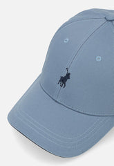 Polo 6 Panel Structured Peak Faded Blue