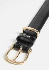 Polo Womens Rosa Belt In Black
