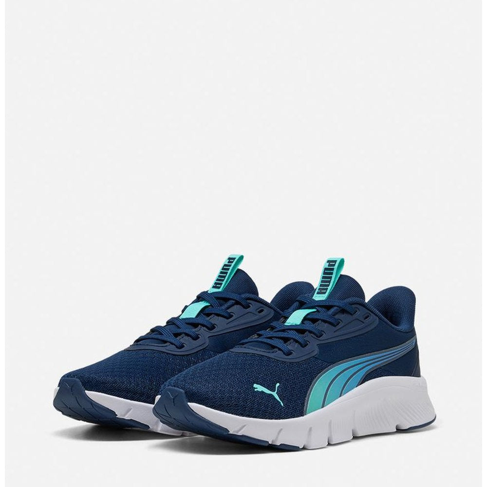 Puma Boys FlexFocus Lite Mode Blaze Fade Junior Sneakers In Persian Blue/Intense Blue/White