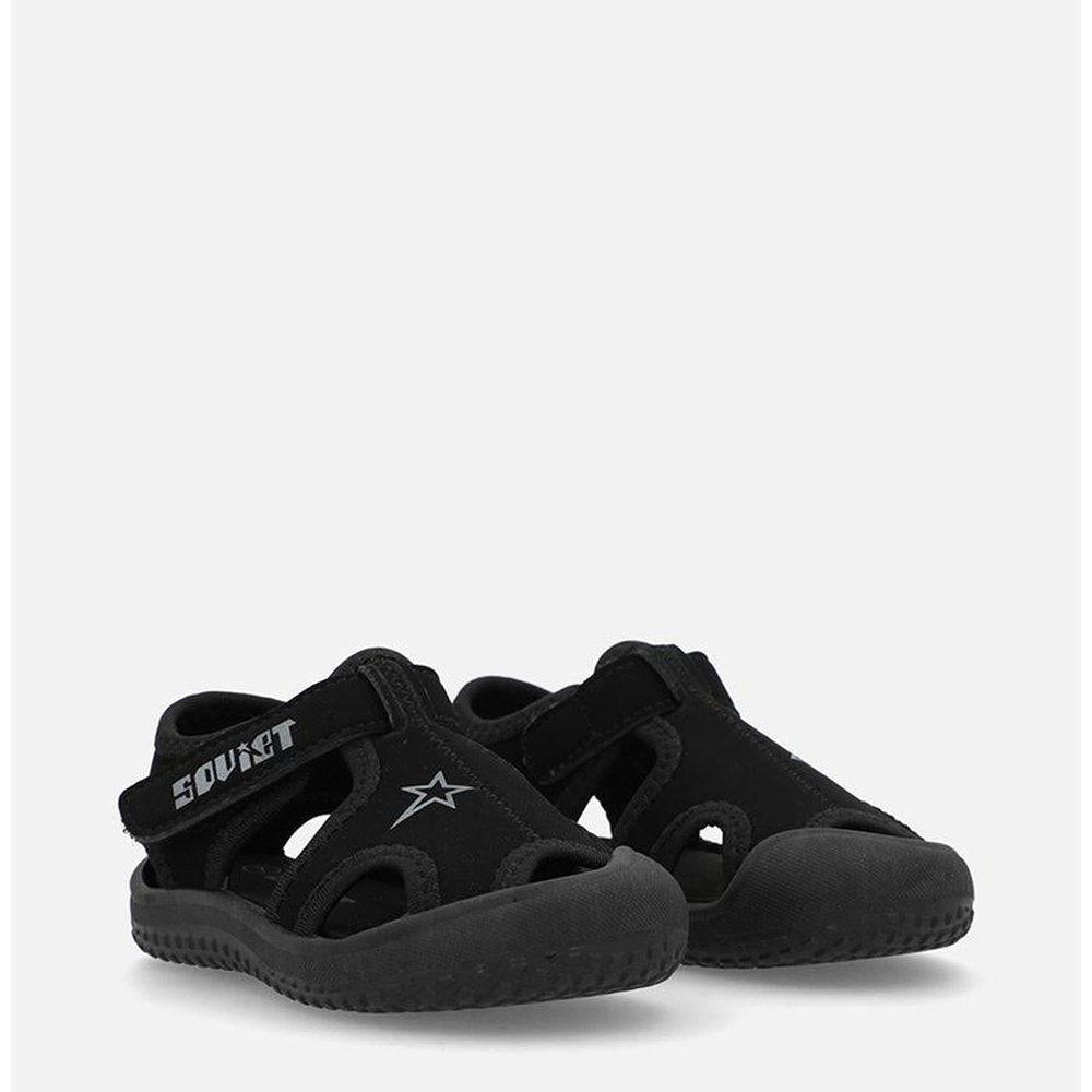 Soviet Boys Singh Neoprene Sandals In Black