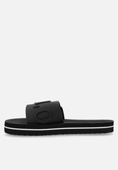 Polo Womens Platform Convex Sandals In Black