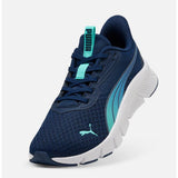 Puma Boys FlexFocus Lite Mode Blaze Fade Junior Sneakers In Persian Blue/Intense Blue/White