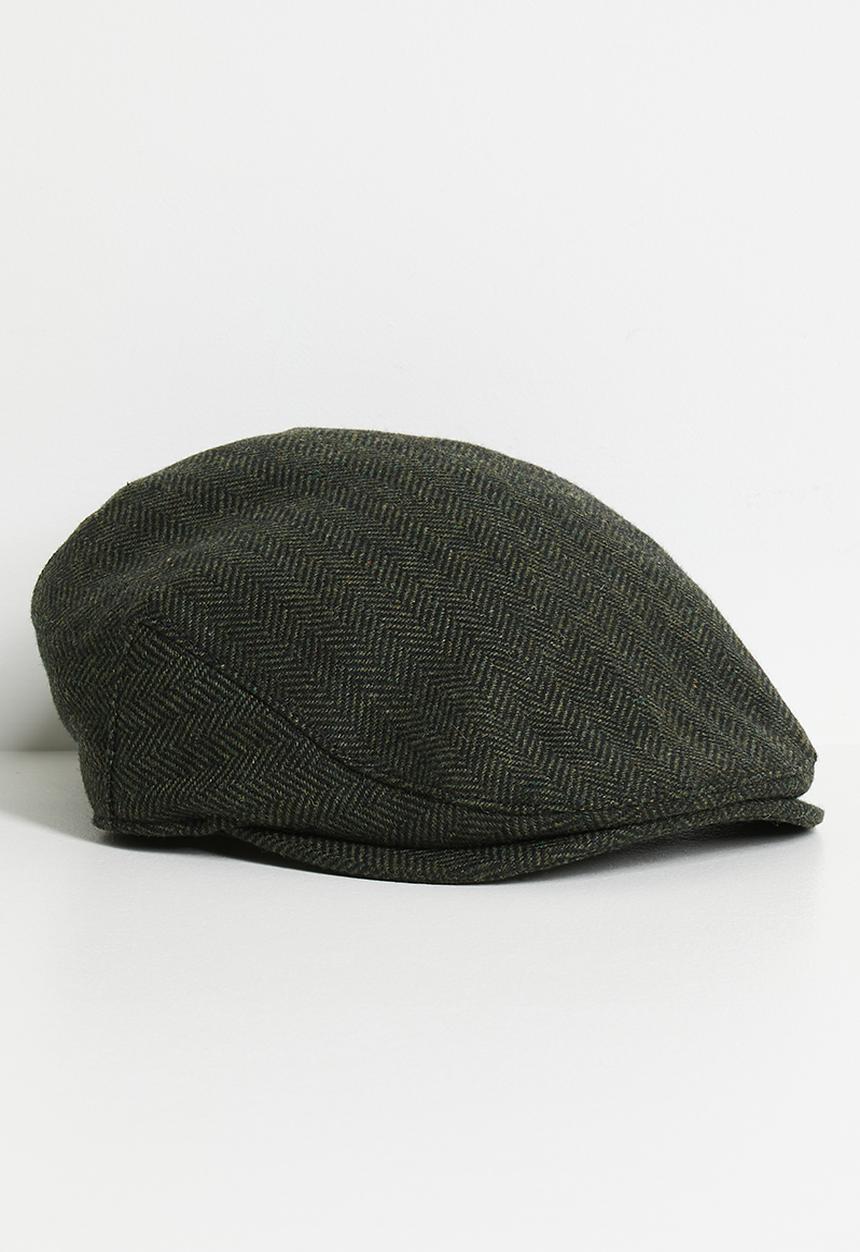 Polo Herringbone Ivy Cap Green