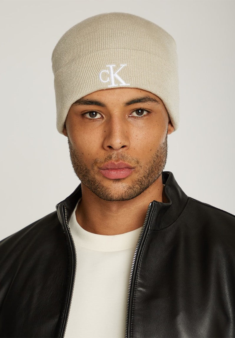 Calvin Klein Acc Wool Bb Cap Off White