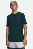 Under Armour Mens Radial  T-Shirt In Forest Green