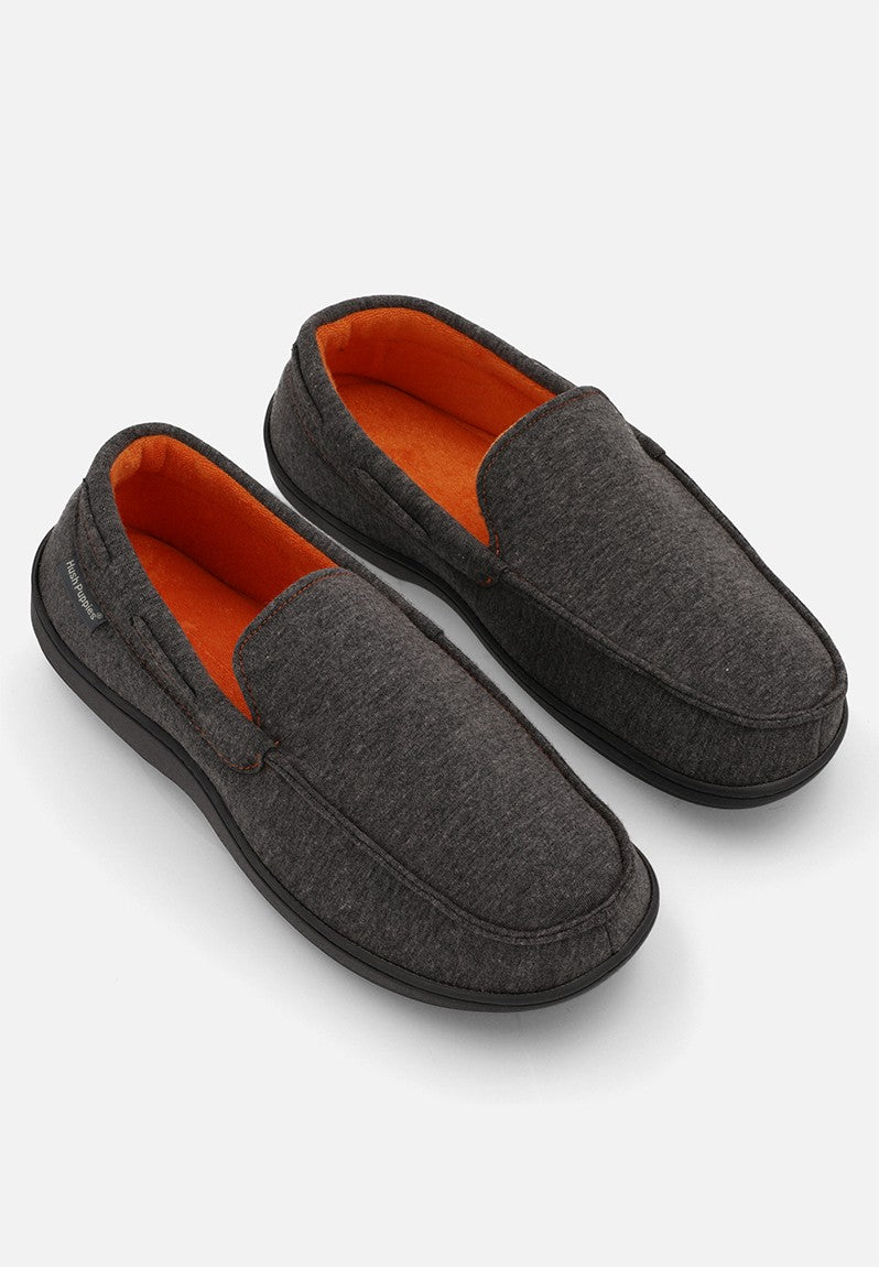 Hush Puppies Mens Barry Grey Slipper