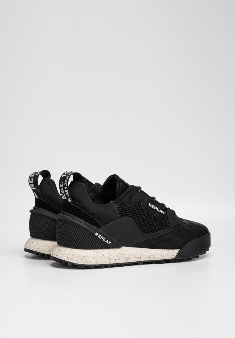 Replay Mens Field 2,0 Ward Shoes In Black