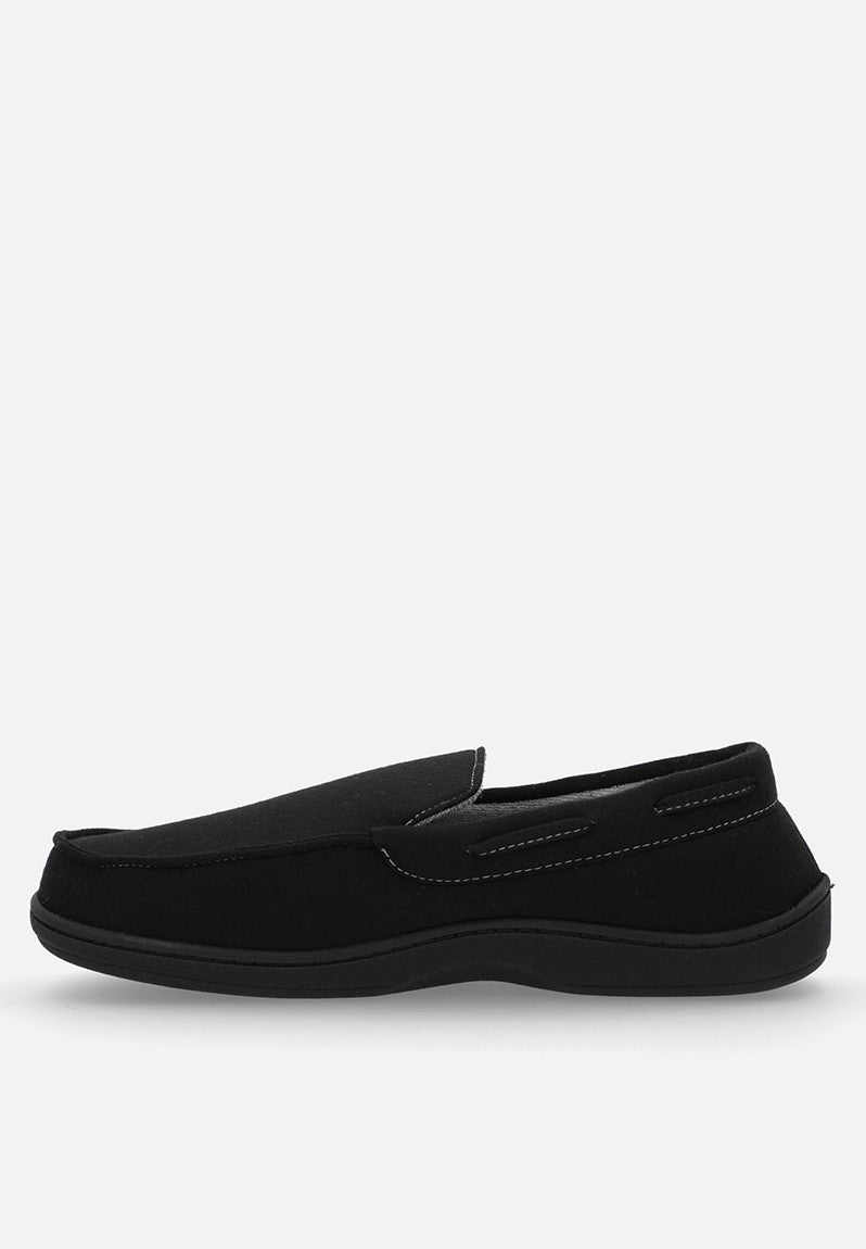 Hush Puppies Barry Mens Slipper  Black